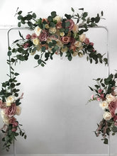 Wedding arch, Flower Arch, Wedding flower arch, Flower swag, Floral swag, Arch swag, Flower arbor, Chuppah flowers, Boho wedding decor
